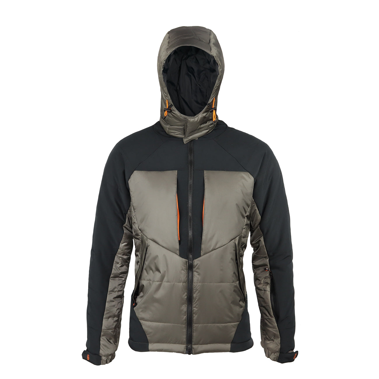 Parka Térmica Hombre Gris/Negro Z-9000