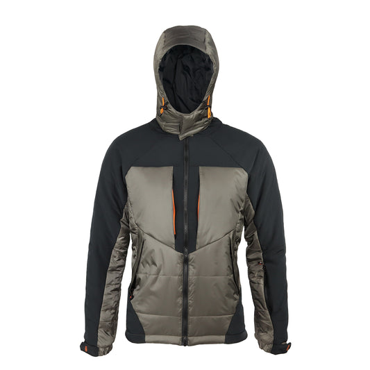 Parka Térmica Hombre Gris/Negro Z-9000