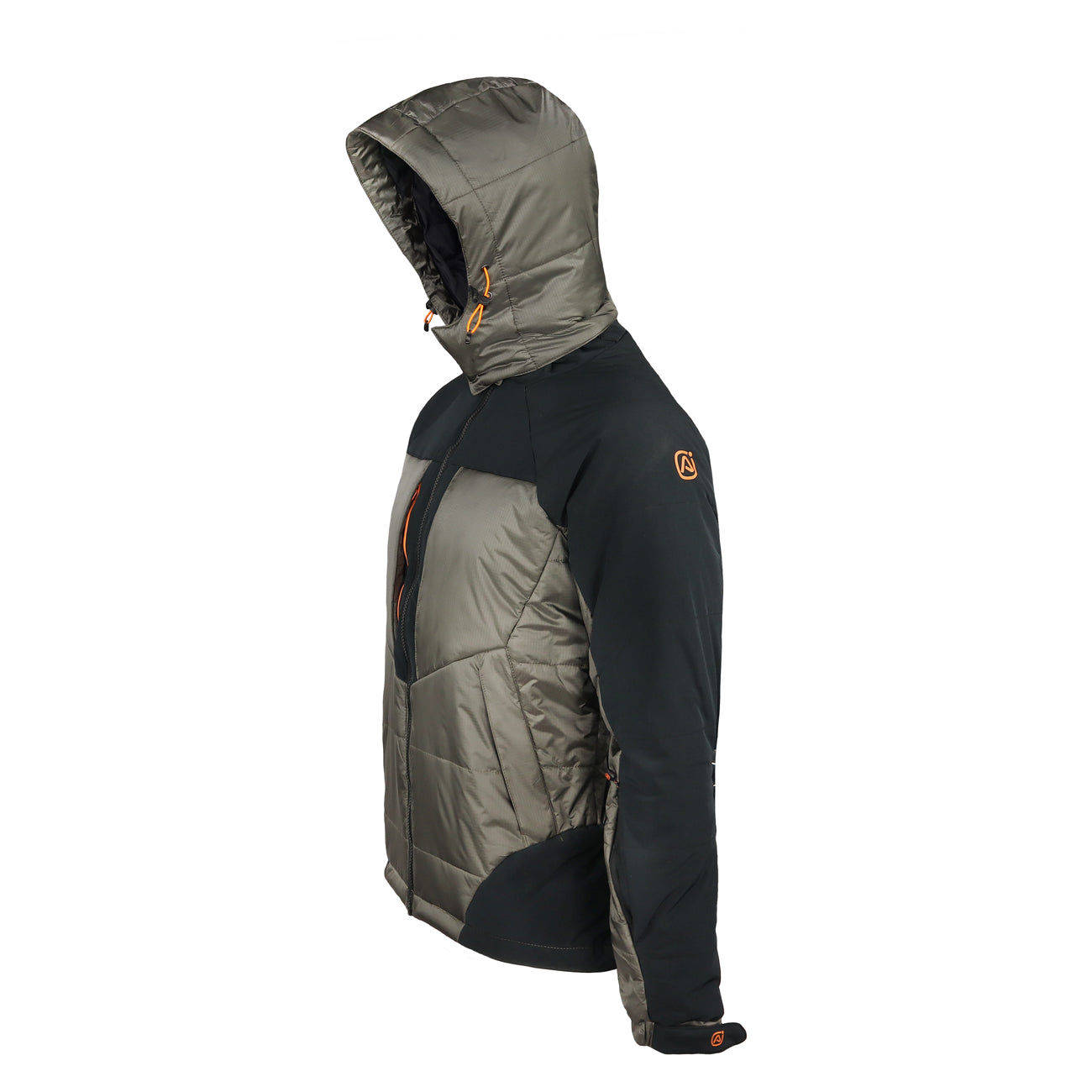 Parka Térmica Hombre Gris/Negro Z-9000