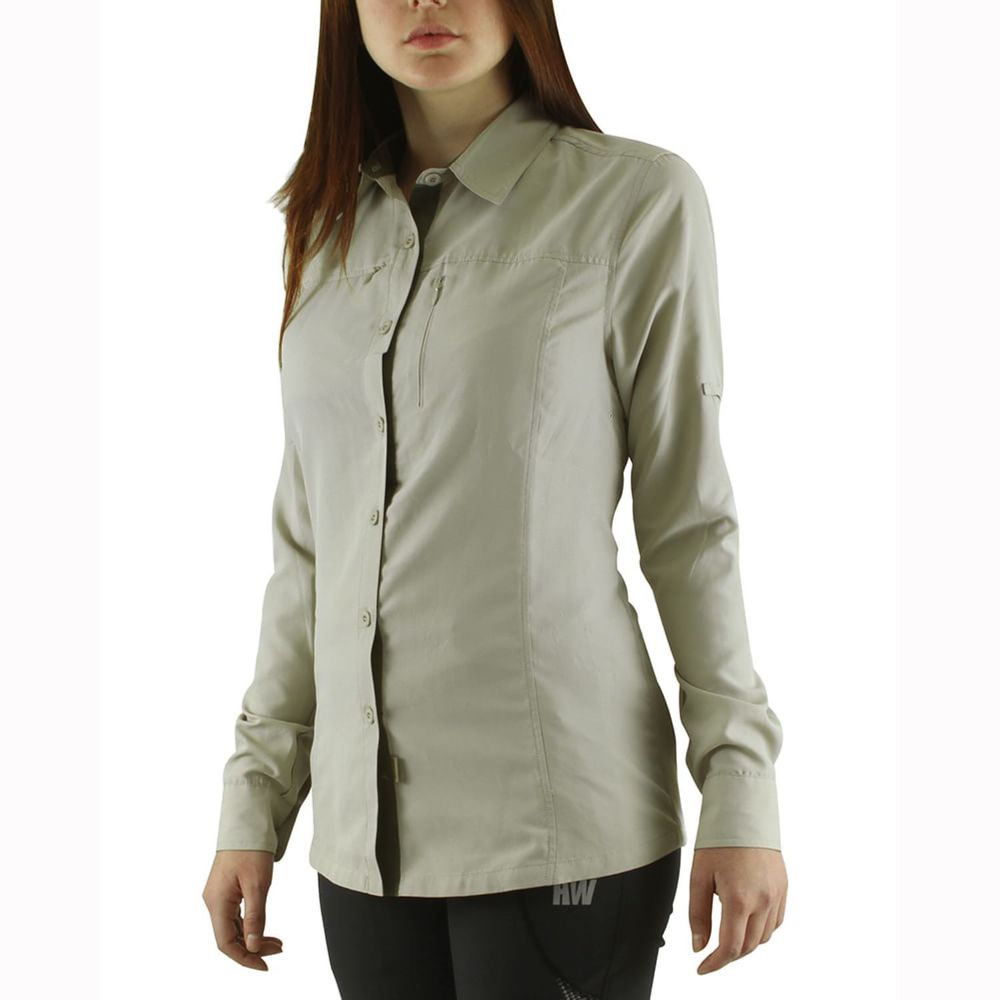 Camisa Outdoor HW Mujer Arizona Beige