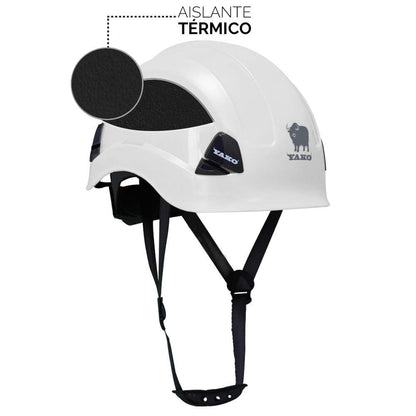 Casco de seguridad Yako Steelpro Blanco