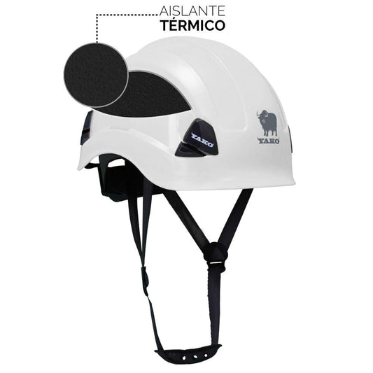 Casco de seguridad Yako Steelpro Blanco